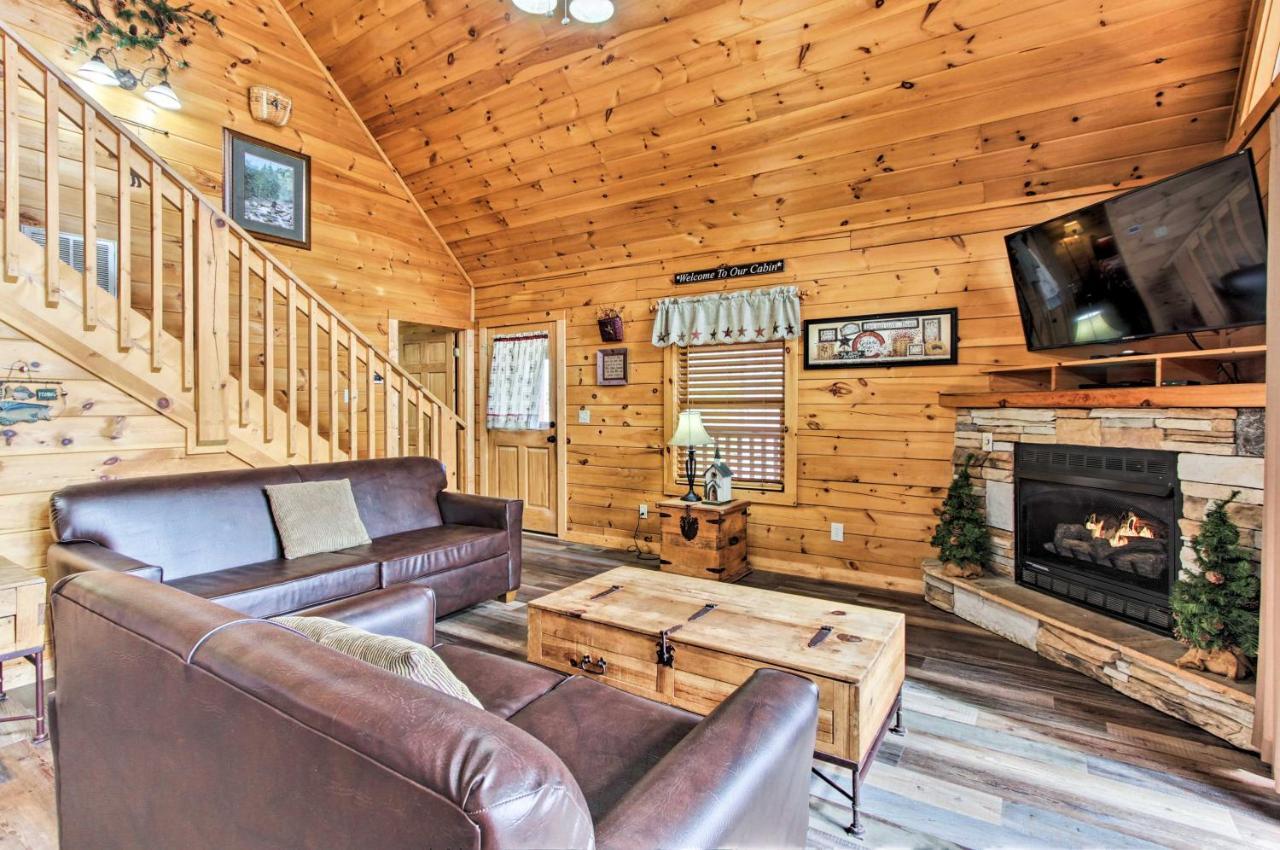 Gatlinburg Mountain Cabin With Grill And Pool Table! Εξωτερικό φωτογραφία