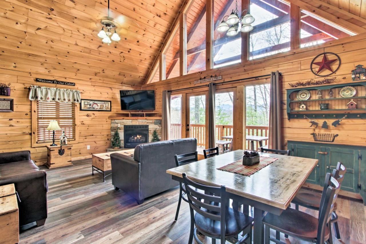 Gatlinburg Mountain Cabin With Grill And Pool Table! Εξωτερικό φωτογραφία