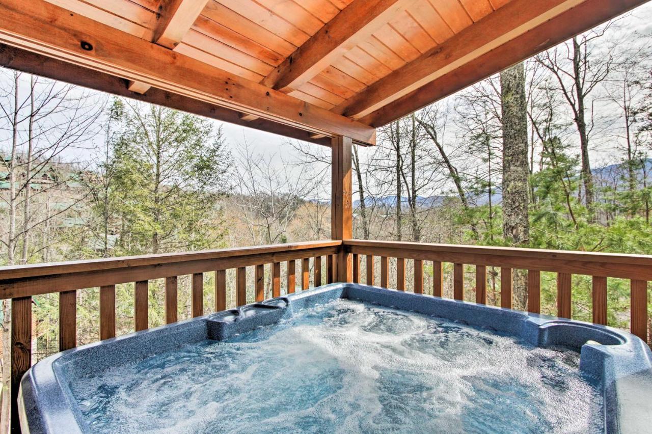 Gatlinburg Mountain Cabin With Grill And Pool Table! Εξωτερικό φωτογραφία