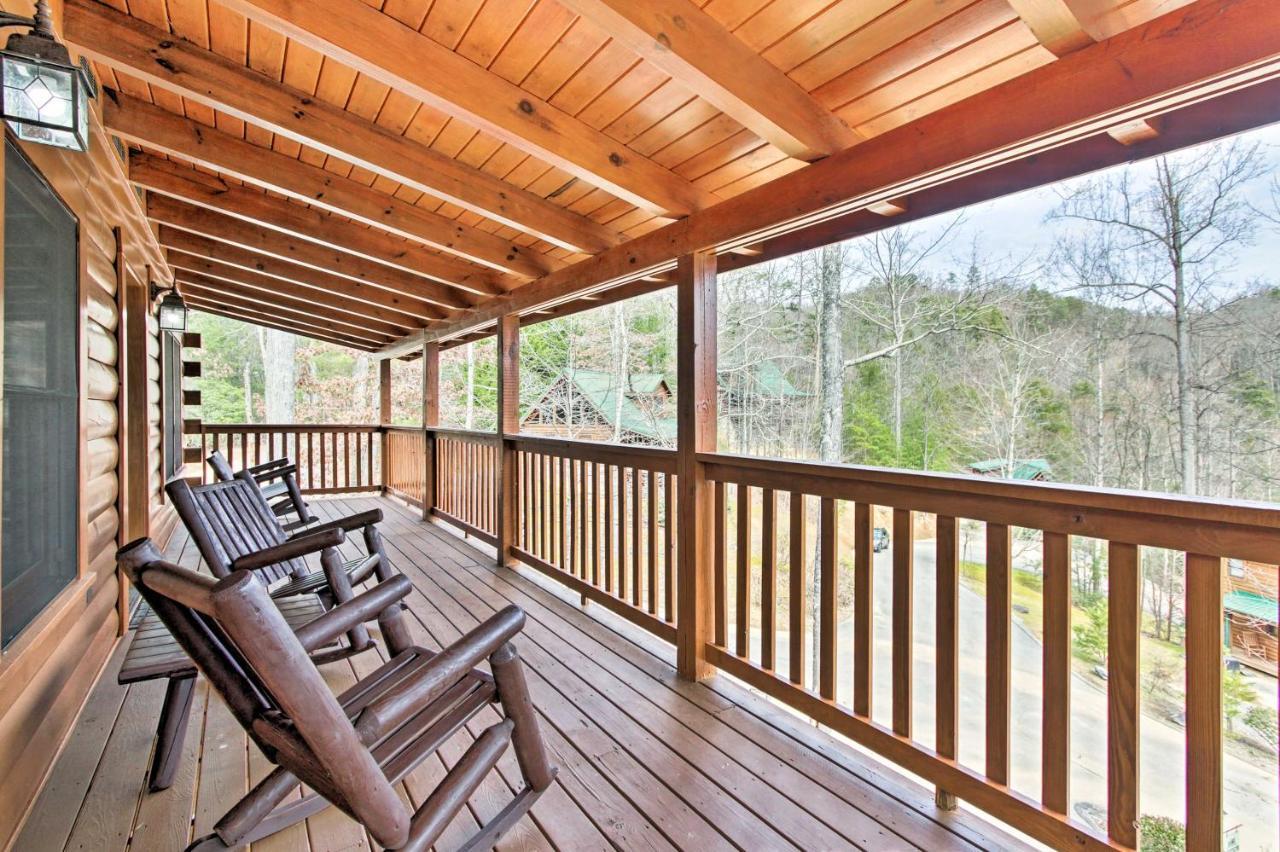 Gatlinburg Mountain Cabin With Grill And Pool Table! Εξωτερικό φωτογραφία