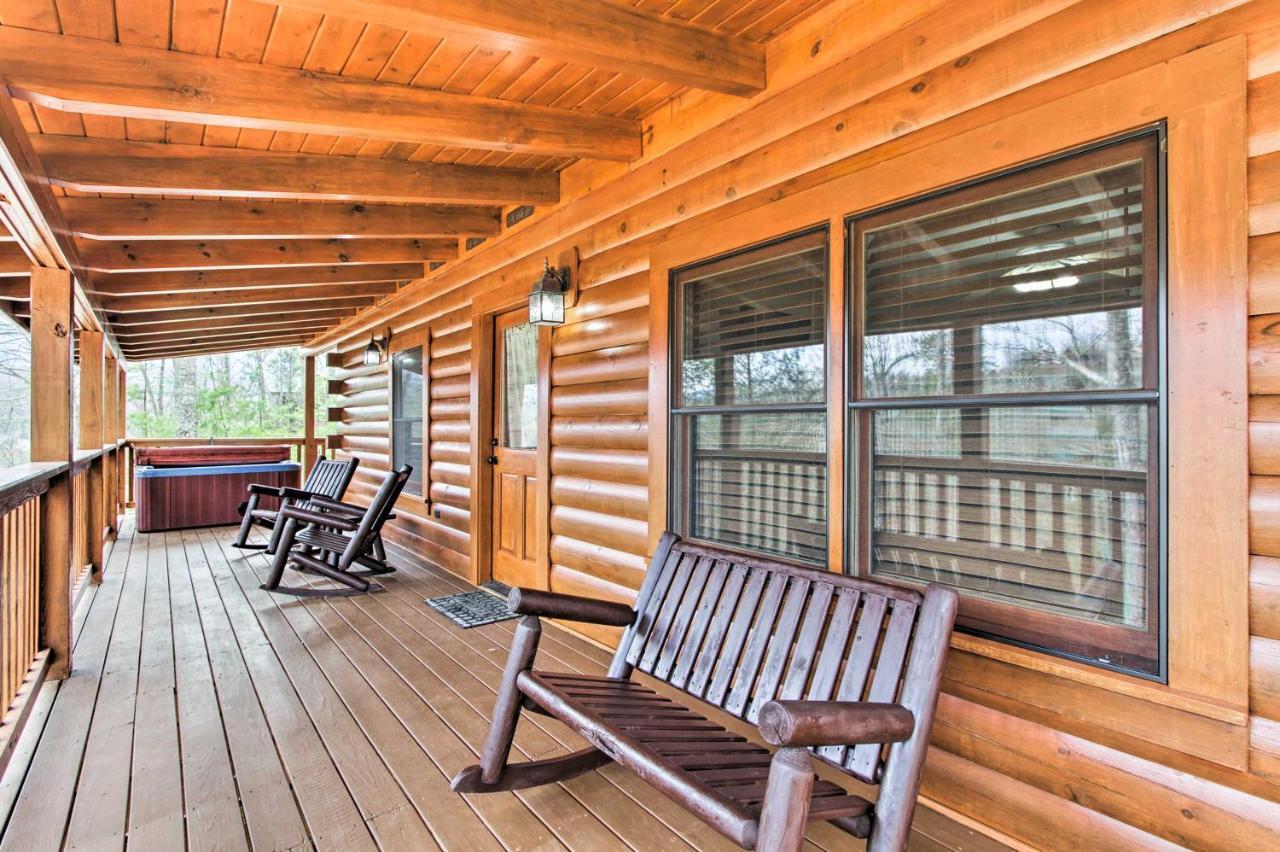 Gatlinburg Mountain Cabin With Grill And Pool Table! Εξωτερικό φωτογραφία